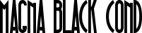 Magna Black Cond font